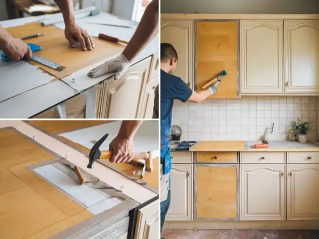 Renowacja szafek z okleiny: Malować czy oklejać? Poradnik DIY