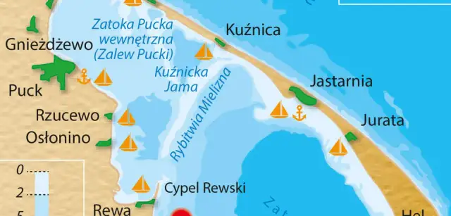 Reda ile do morza – sprawdź najkrótszą trasę do Zatoki Puckiej