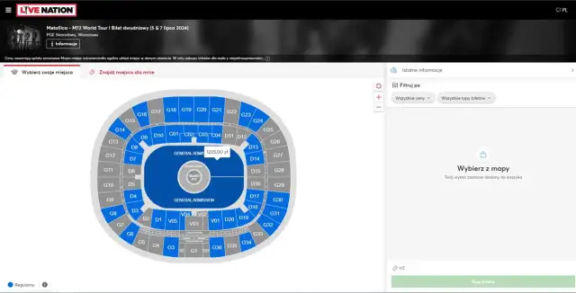 Gdzie kupić bilety na koncert Metallica? Sprawdzone źródła i ceny