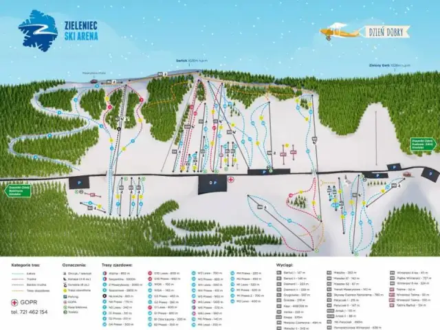 Zieleniec stoki narciarskie: idealne trasy dla każdego narciarza