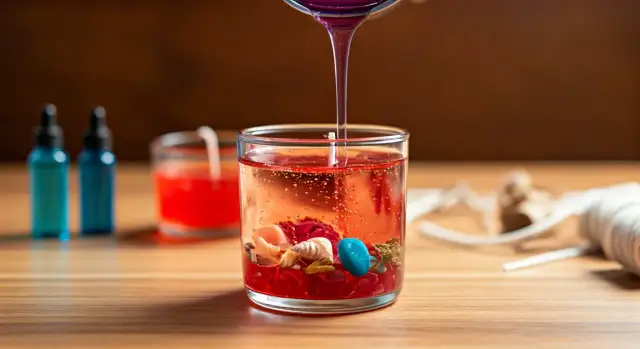 Jak zrobić świeczkę z żelu parafinowego - proste kroki bez błędów