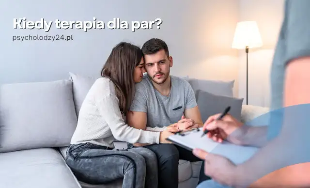 Para radzi sobie z trudnymi relacjami w małżeństwie, szukając wsparcia u terapeuty.