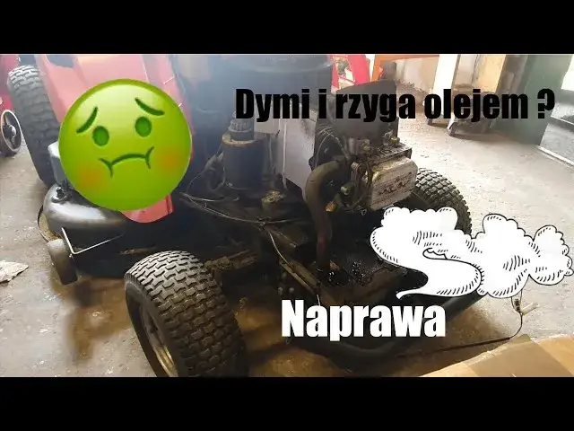 Dlaczego kosiarka dymi na biało? Odkryj powody i rozwiązania