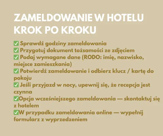 Jak się zameldować w hotelu za granicą bez stresu i problemów