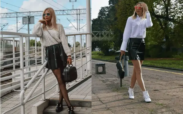 Skórzana spódnica: Jak stylizować ją na każdą okazję? Porady
