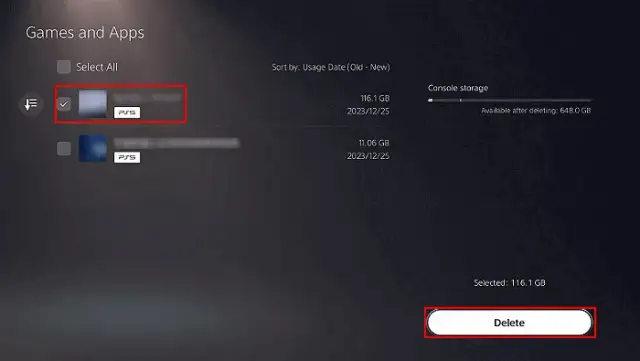 Jak odinstalować grę na PS5 i nie stracić zapisanych danych