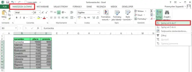 Proste sposoby na to, jak posortować alfabetycznie w Excelu i uniknąć błędów