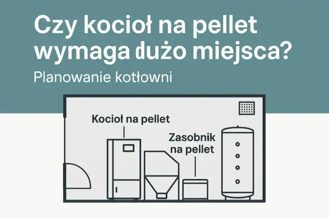Minimalne wymiary kotłowni na pellet - Ile miejsca naprawdę potrzeba?