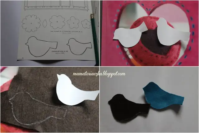 Filcowe ozdoby: Zrób to sam! Proste instrukcje i darmowe szablony