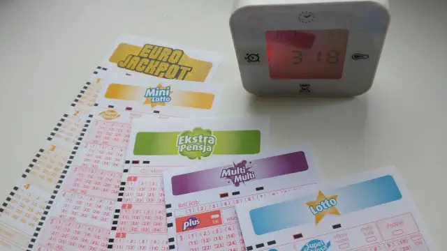 Losy na gry liczbowe Lotto, Mini Lotto, Ekstra Pensja, Multi Multi, Euro Jackpot i budzik z godziną 3:18.