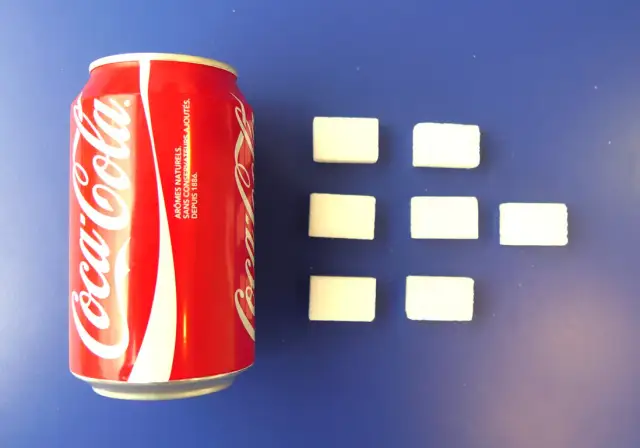 Combien de sucre dans une canette de Coca ? 7 morceaux et leurs risques.