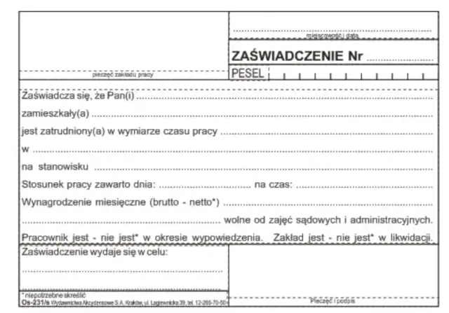 Jak napisać zaświadczenie o zatrudnieniu pracownika, aby uniknąć błędów?