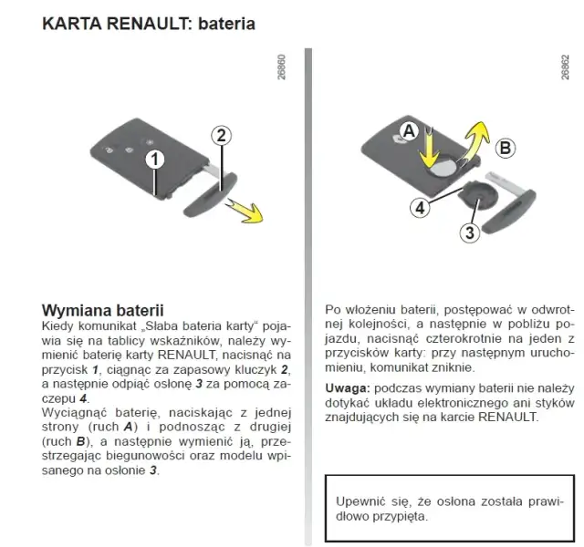 Wymiana baterii w karcie Renault Captur - proste kroki, które musisz znać