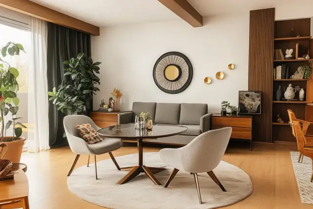 Dobór krzeseł do kanapy: Sekrety spójnych wnętrz bez kompletów