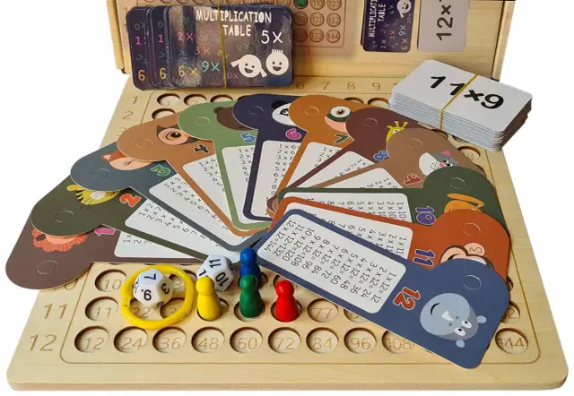 Najlepsze gry planszowe do nauki tabliczki mnożenia dla dzieci