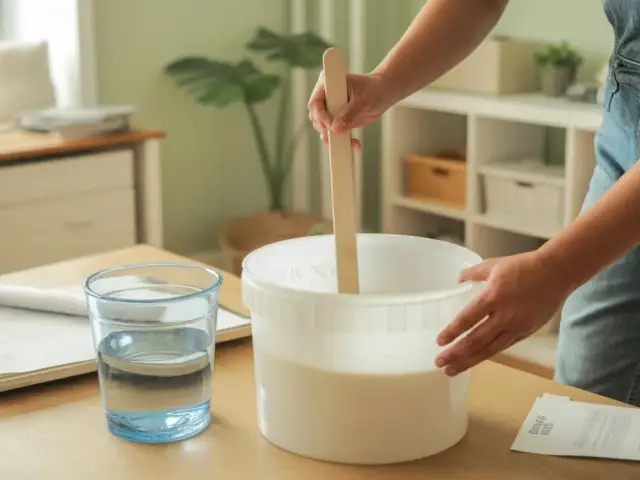 Jak rozrobić klej do tapet - uniknij grudek i uzyskaj idealną konsystencję