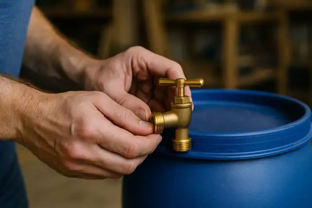 Jak zamontować kran w beczce? Prosty poradnik krok po kroku