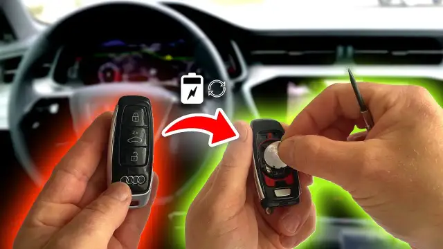 Prosta wymiana baterii w kluczyku Audi – uniknij problemów z działaniem