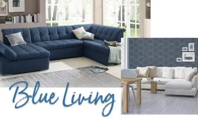 Wohnzimmer blau grau: So gestalten Sie stilvolle und gemütliche Räume