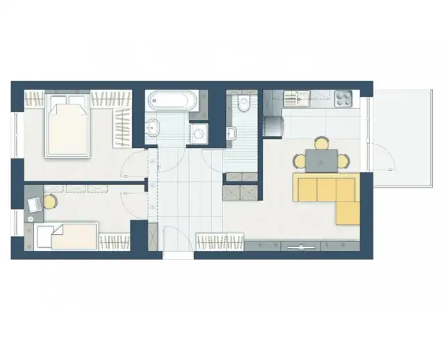 Ile kabla na mieszkanie 50m2? Sprawdź, ile naprawdę potrzebujesz