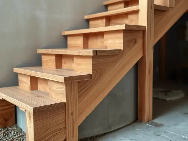 Montaż schodów drewnianych na beton: jak uniknąć najczęstszych błędów