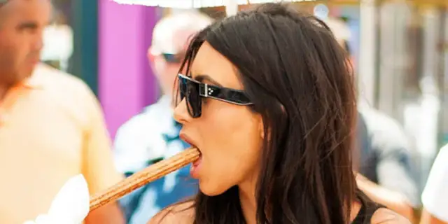 Kim Kardashian i jej niezwykła miłość do churros w życiu codziennym