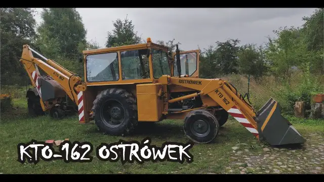 Koparko ładowarka Ostrówek KTO 162 - historia, specyfikacje i ceny
