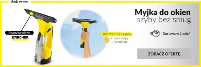 Koncentrat Kärcher do okien: Jak używać, by nie mieć smug?