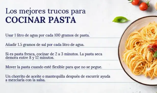 ¿Pasta perfecta en minutos? Recetas fáciles y trucos de chef