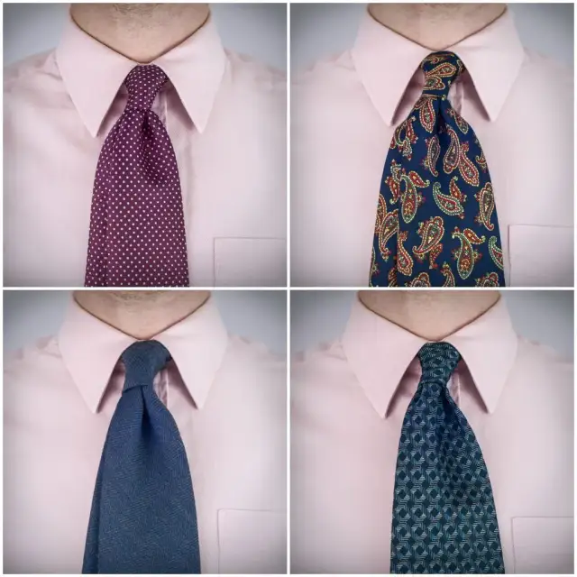 Krawat wąski czy szeroki: Jak dobrać idealną szerokość do sylwetki