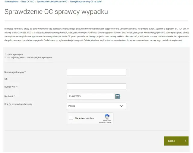 Gdzie sprawdzić ubezpieczenie samochodu? UFG i CEPiK krok po kroku.