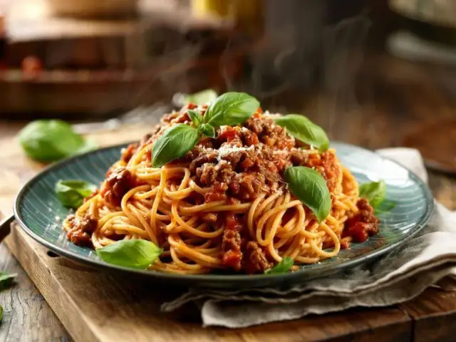 Spaghetti z mięsem drobiowym - zdrowa alternatywa dla bolońskiego