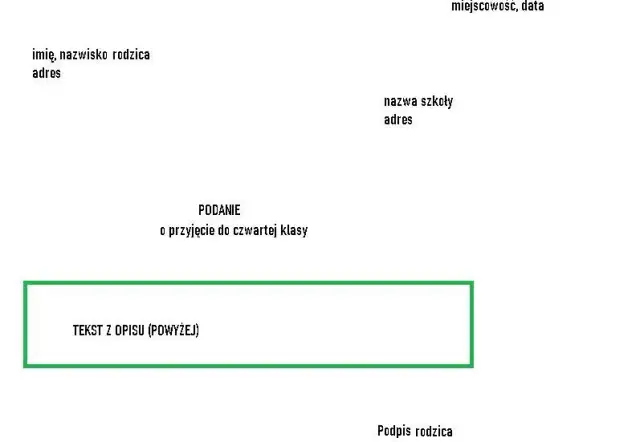 Jak napisać skuteczne uzasadnienie w podaniu o przyjęcie do liceum