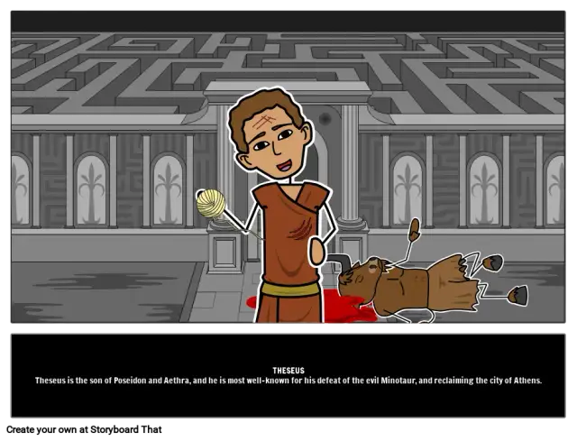 Mit o Tezeuszu i Ariadnie w punktach - kluczowe wydarzenia i postacie