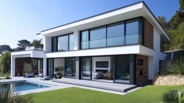 Okna w kolorze antracyt: trendy, zalety i inspiracje do wnętrz