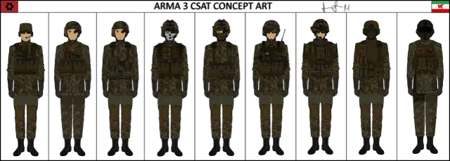 Arma 3 CSAT: Futurystyczna dominacja? Broń, pojazdy, Apex!