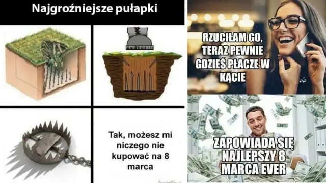 Śmieszne memy i życzenia na 8 marca, które rozbawią każdą kobietę