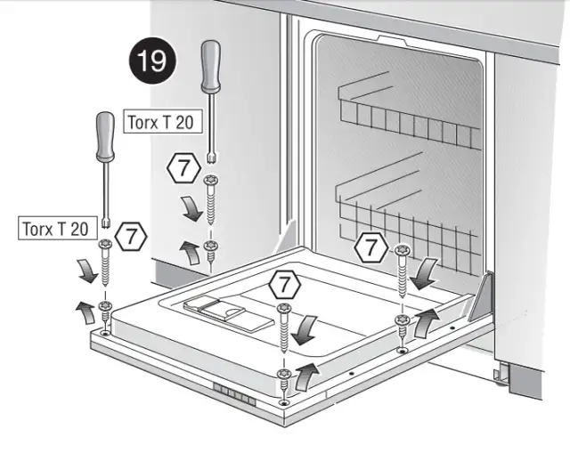 Zmywarka Bosch: Demontaż frontu krok po kroku. Uniknij błędów!