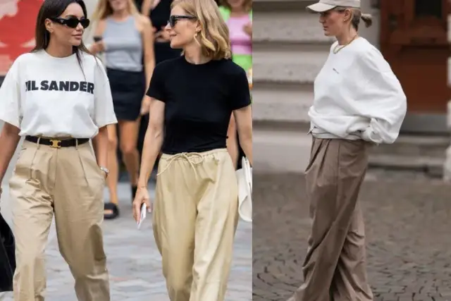 Beżowe spodnie: Stylizacje, kolory i fasony na 2025 rok