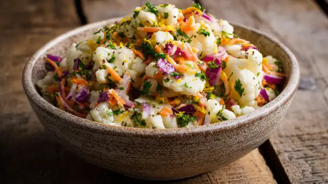 Salade de chou-fleur: crue ou cuite, la recette parfaite vous attend