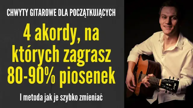 C-dur na gitarze: Twój klucz do 90% piosenek. Zagraj czysto!