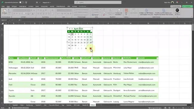 Jak wstawić kalendarz do Excela - proste sposoby na szybkie wstawienie