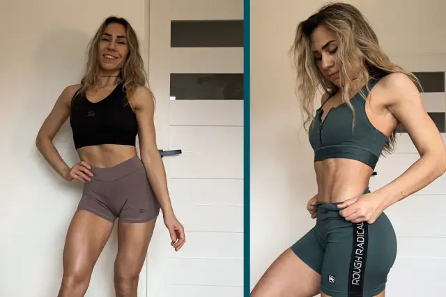 Bieganie: Efekty przed i po. Płaski brzuch, jędrne nogi po 1-12 mies.