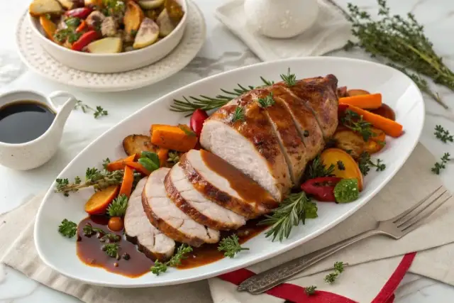 Jak zamarynować udziec z indyka, aby był soczysty i aromatyczny