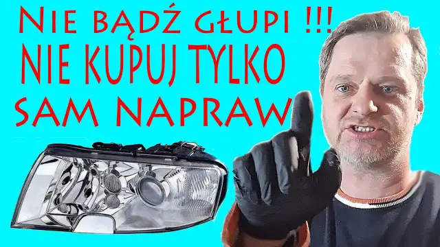 Jak skleić pęknięty klosz lampy samochodowej i uniknąć kosztownych napraw