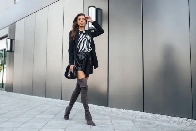 Wysokie kozaki stylizacje: Jak unikać modowych wpadek i wyglądać świetnie