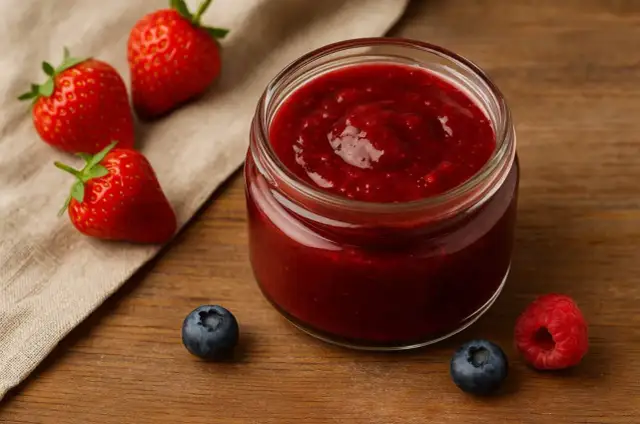 Gęsty sos owocowy z mrożonek: Moje triki na idealną konsystencję!