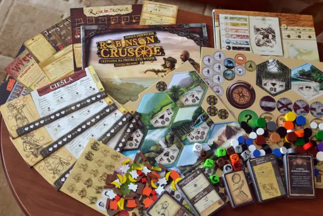 Robinson Crusoe gra planszowa: Przewodnik dla rozbitków (kupić?)