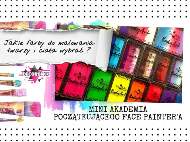 Jakimi farbami malować twarz, aby zapewnić bezpieczeństwo i efekt?