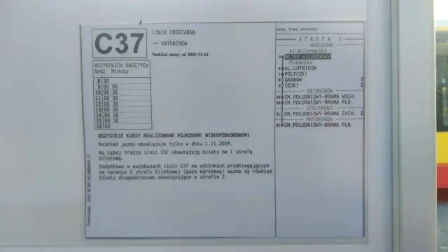 Rozkład jazdy 251 ZTM Warszawa: Metro Wilanowska - Konstancin